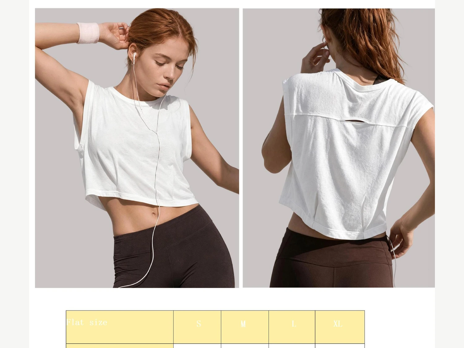 Loose Crop Workout T-shirt catalog product image